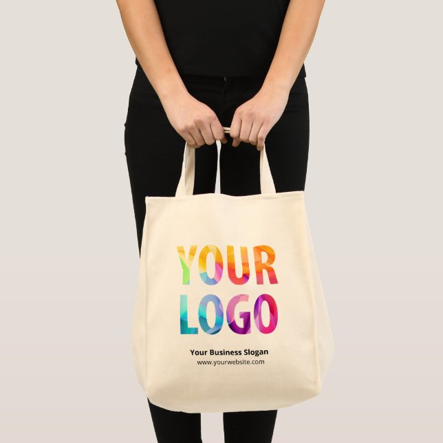 Tote Bag Promotions personnalisées avec logo de l'entrepris (Devant (produit))