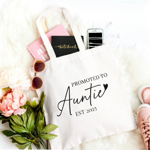 Tote Bag Promu à la tante EST 2025   Nouveau cadeau de tant