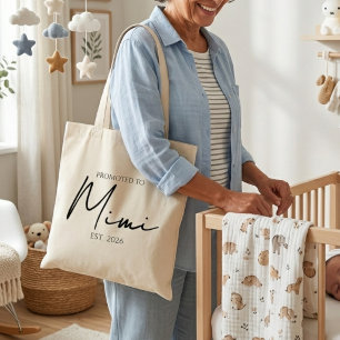 Tote Bag Promu en Mimi Chic Everyday Script