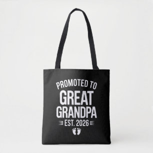 Tote Bag Promu Grand-Père Est 2026 Grossesse Bébé