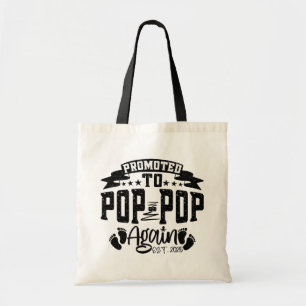Tote Bag Promu Pop Pop Encore En 2024 Drôle Grand-père