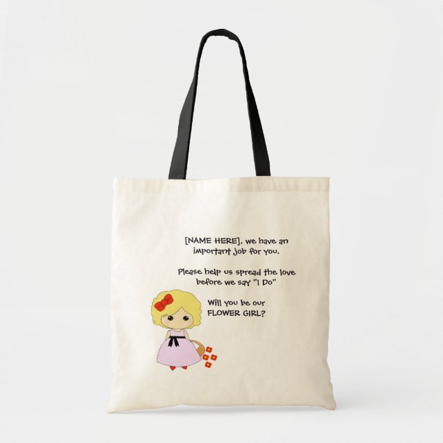 Tote Bag Proposition Fourre-tout - blonde de demoiselle de (Devant)