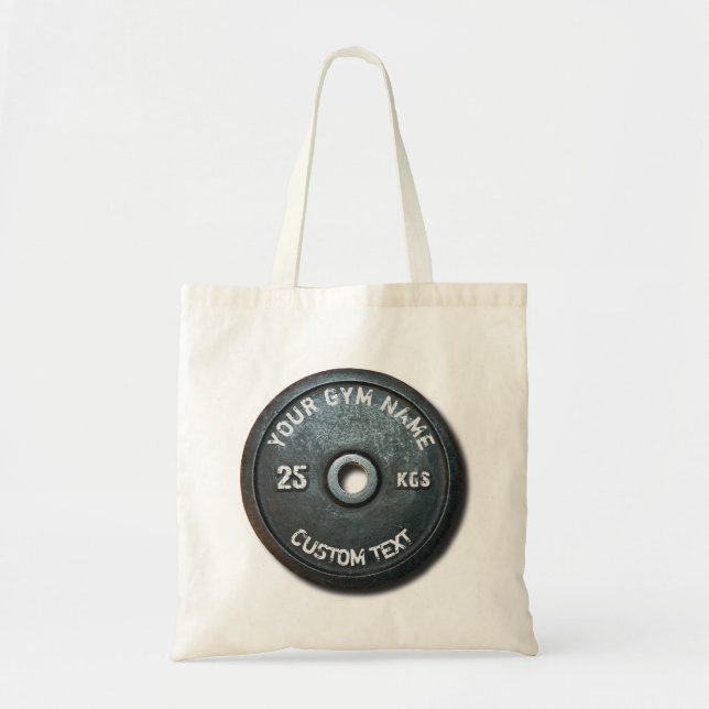 Tote Bag Propriétaire vintage ou utilisateur de gymnase (Devant)