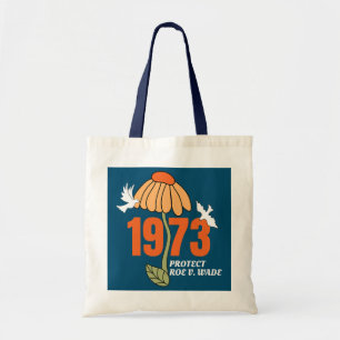 Tote Bag Protéger L'Avortement Fleur Roe V Wade 1973 Est