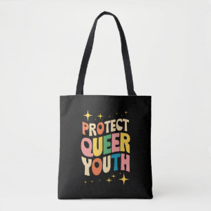 Tote Bag Protéger les jeunes homosexuels Protéger les jeune
