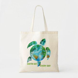Tote Bag Protéger Les Tortues De Mer Sauver La Terre Sauver