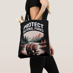 Tote Bag Protéger nos parcs nationaux