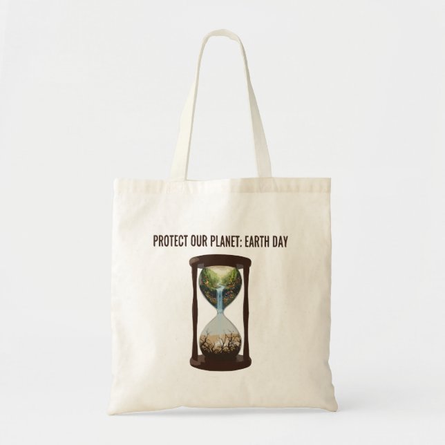 Tote Bag Protéger notre planète Jour de la sensibilisation  (Devant)