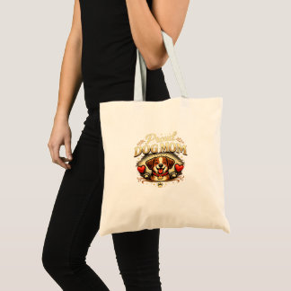 Tote Bag Proud Dog Mom – Cute & Playful Dog Lover Design