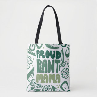 Tote Bag Proud Plant Mama – Bold Plant Lover