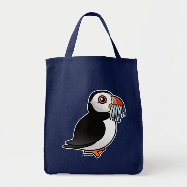 Tote Bag Prouesse de macareux (Devant)