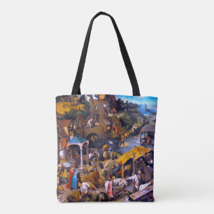 Tote Bag Proverbes du Néerlandais, Pieter Bruegel l'Ancien