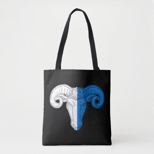 Tote Bag Province du désert d'Argent Badge Populace Fourre- (Devant)