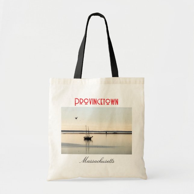 Tote Bag Provincetown, Massachusetts (Devant)