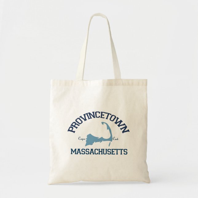 Tote Bag Provincetown - morue de cap (Devant)