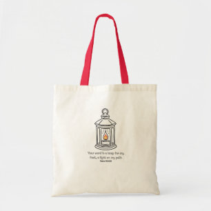 Tote Bag Psaume 119 Lampe & Lumière