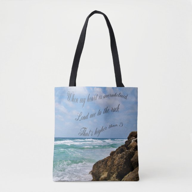 Tote Bag Psaume 61 (Devant)
