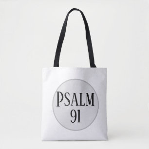 Tote Bag Psaume 91 Bible Verse Christian Fourre-tout