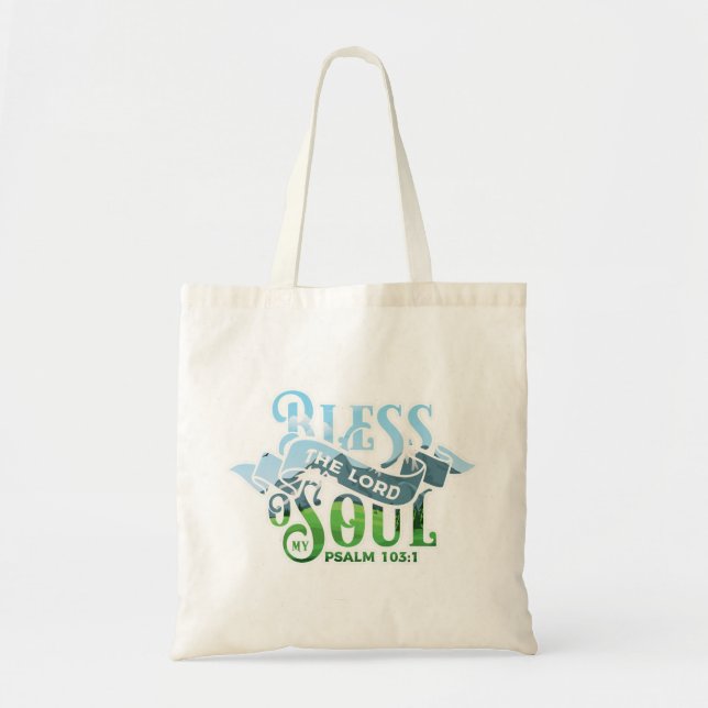 Tote Bag Psaumes 103 Conception Chrétienne (Devant)
