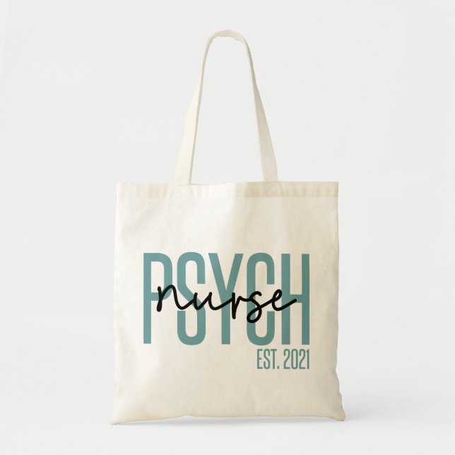 Tote Bag Psych Nurse 2021 | Cadeaux pour infirmière en sant (Devant)