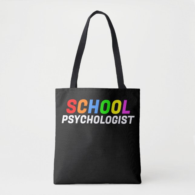 Tote Bag Psychologue scolaire (Devant)