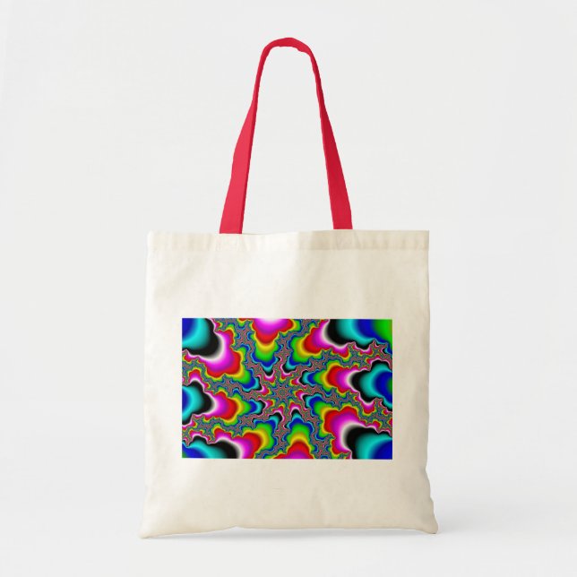 Tote Bag Psykedelica - Fractale (Devant)
