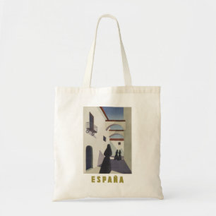 Tote Bag Publicité de voyage vintage Espagne