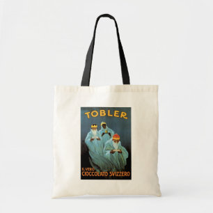 Tote Bag Publicité vintage au chocolat Tobler