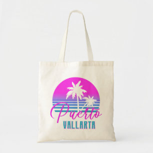 Tote Bag Puerto Vallarta, quartier rétro des années 80