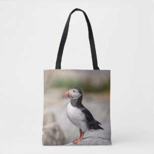 Tote Bag Puffin Atlantique en Machias, Maine