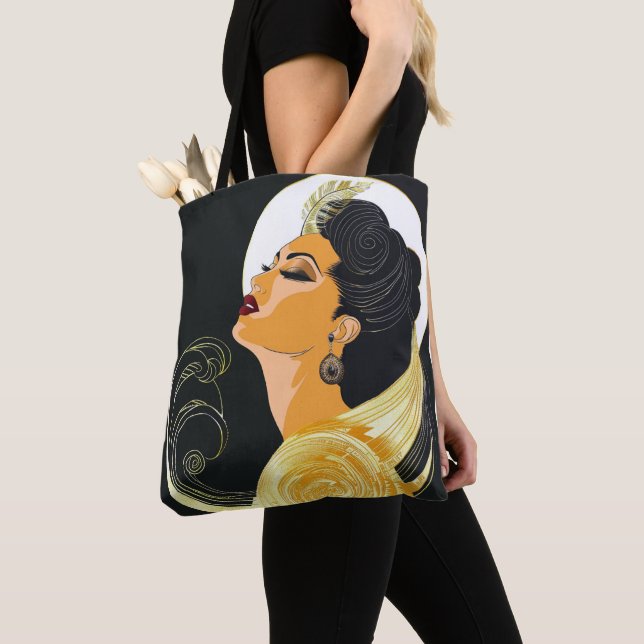 TOTE BAG PUISSANCE DE BEAUTÉ #6 (De près)