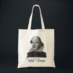 Tote Bag Puissance de volonté de William Shakespeare<br><div class="desc">Nos corps sont notre RO de jardins que nos volontés sont des gardenerss." Grand cadeau ou T-shirt pour des fans de Shakespeare ou de théâtre partout !</div>