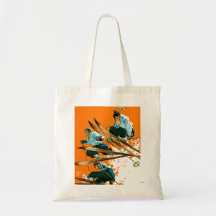 Tote Bag Pullovers de ski par la soudure de ski