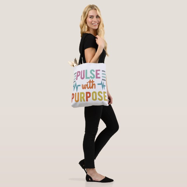 Tote Bag Pulse Avec Objectif (Sur le modèle)