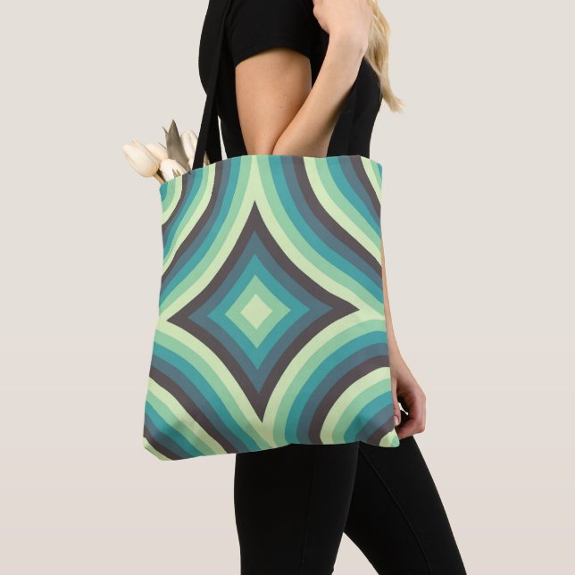 Tote Bag Pulse de résonance aquatique (De près)
