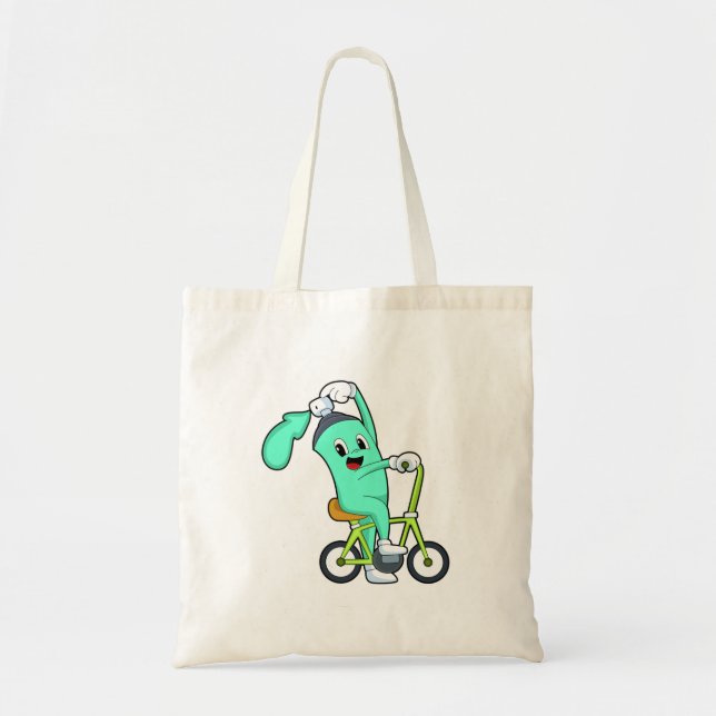 Tote Bag Pulvériser la boîte à vélo (Devant)