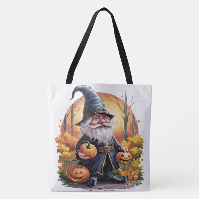 Tote Bag Pumpkin Halloween Séris 7 21 (Devant)