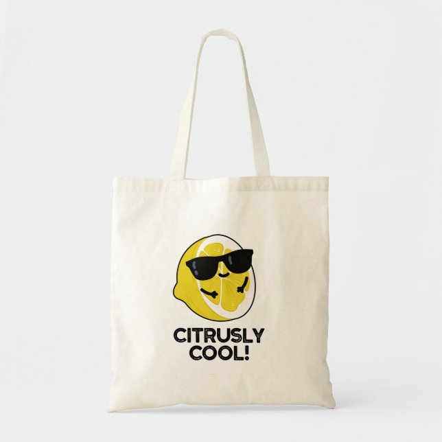 Tote Bag Pun Citrus Drôle Cool (Devant)