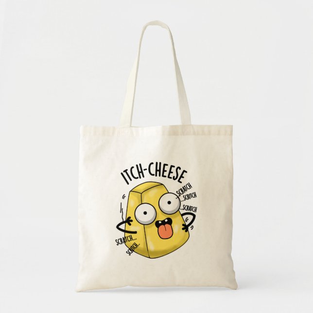 Tote Bag Pun de fromage à la broche (Devant)