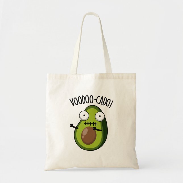Tote Bag Pun de voodoo-cado Avocat drôle  (Devant)