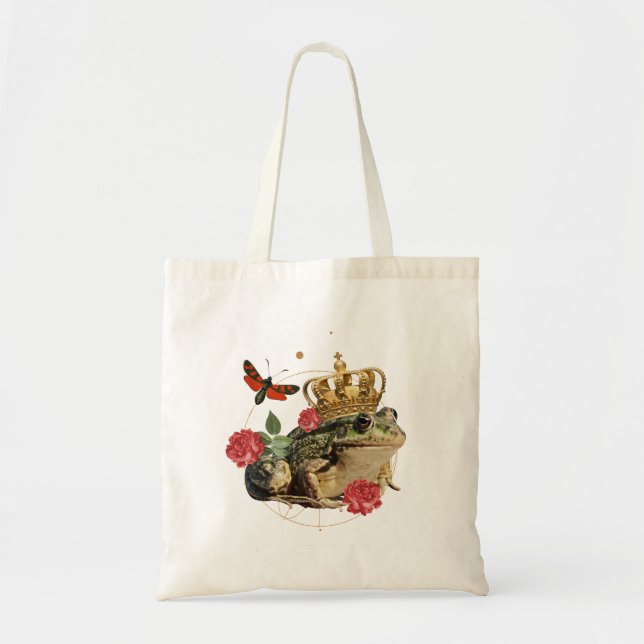 Tote Bag Pun Grenouille (Devant)