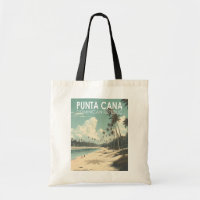 Punta Cana République Dominicaine Travel Art Vinta
