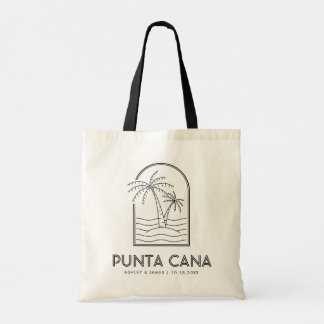 Tote Bag Punta Cana République Dominicaine Week-end Mariage
