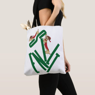 Tote Bag Puppy Dachshund Love Silent - Funny Wiener Chien