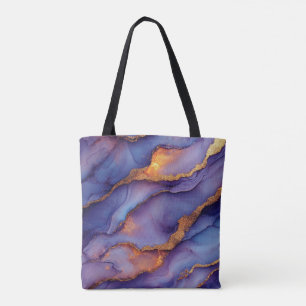 Tote Bag Purple Gold Fourre-tout