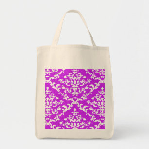 Tote Bag Purple Gras Damask @ Emporiomoffa