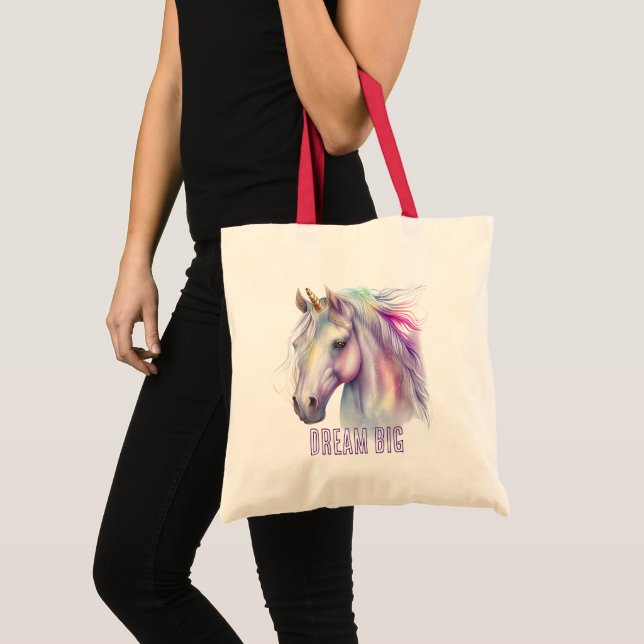Tote Bag Purple Unicorn Dream (Devant (produit))