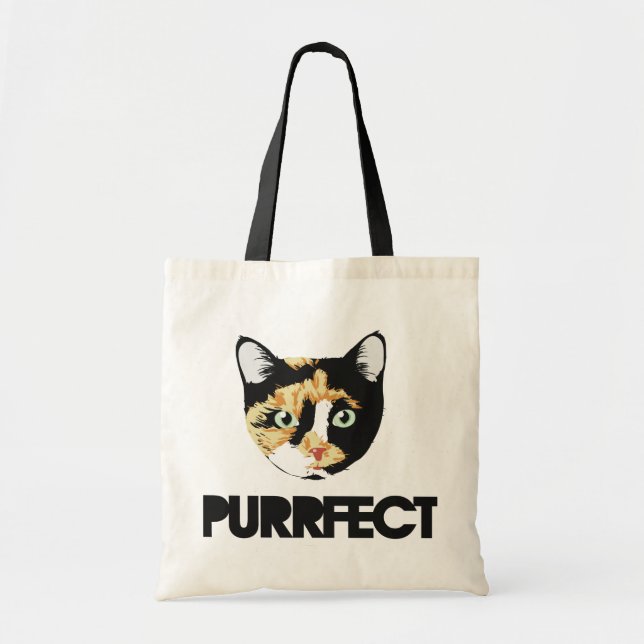 Tote Bag Purr kitty (Devant)