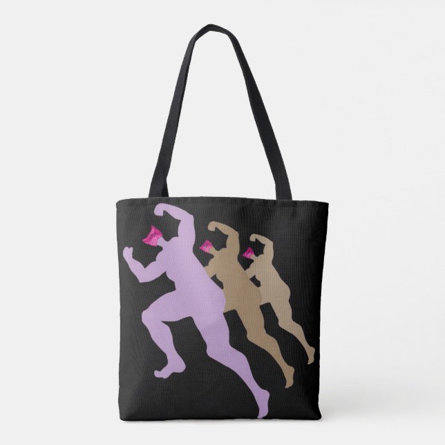 Tote Bag Pussyhats résistent et agissent (Dos)