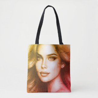 Tote Bag Put Your Photo on the Front and Back of a